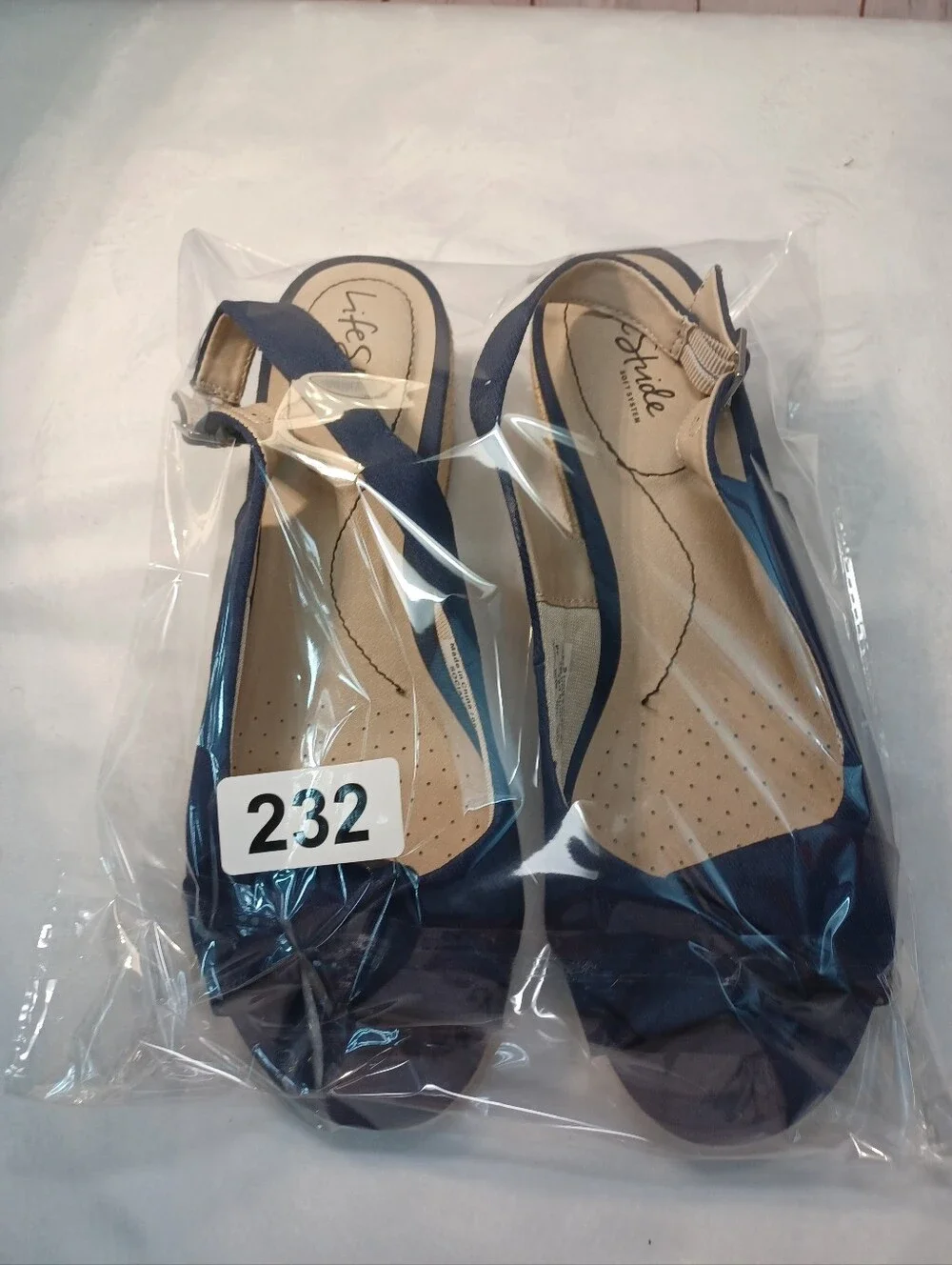 lifestyle navy espadrille wedge sandals slingback peep toe women's 10w